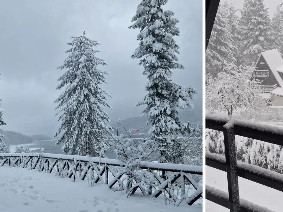 La tempesta di Natale arriva in Calabria: neve a Lorica e Camigliatello Silano, temporali nel resto della regione