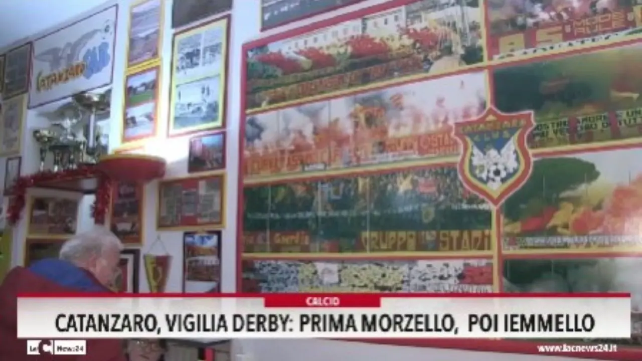 Catanzaro, Vigilia derby prima morzello, poi Iemmello