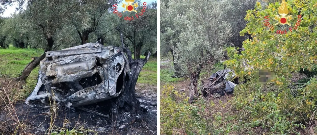 Tragedia nel Catanzarese, auto finisce fuori strada e prende fuoco: morte due ragazze intrappolate nella vettura, avevano 17 e 18 anni\n