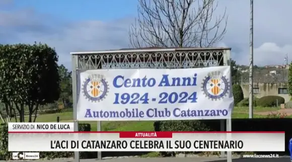 L'Aci di Catanzaro celebra il suo centenario