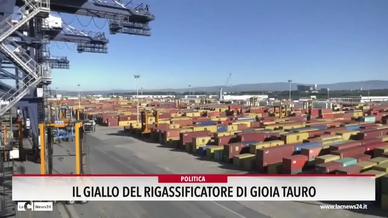 Il giallo del rigassificatore di Gioia Tauro