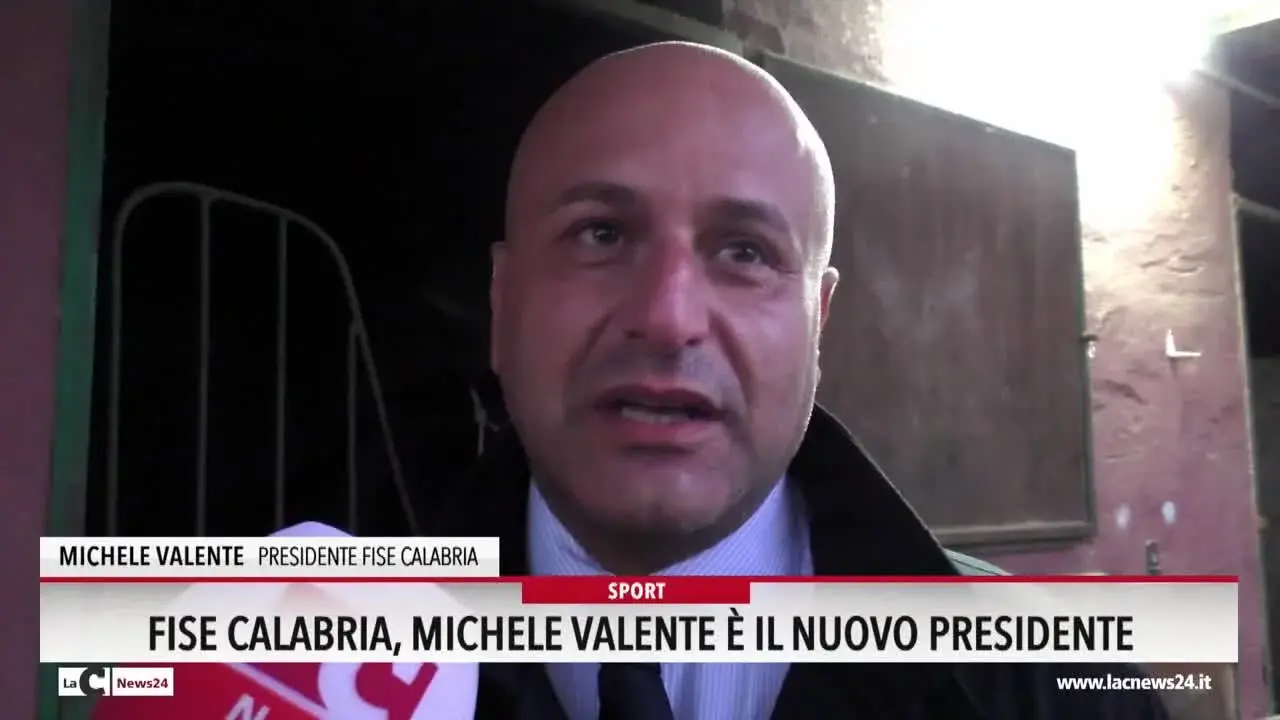 Fise Calabria, Michele Valente è il nuovo presidente