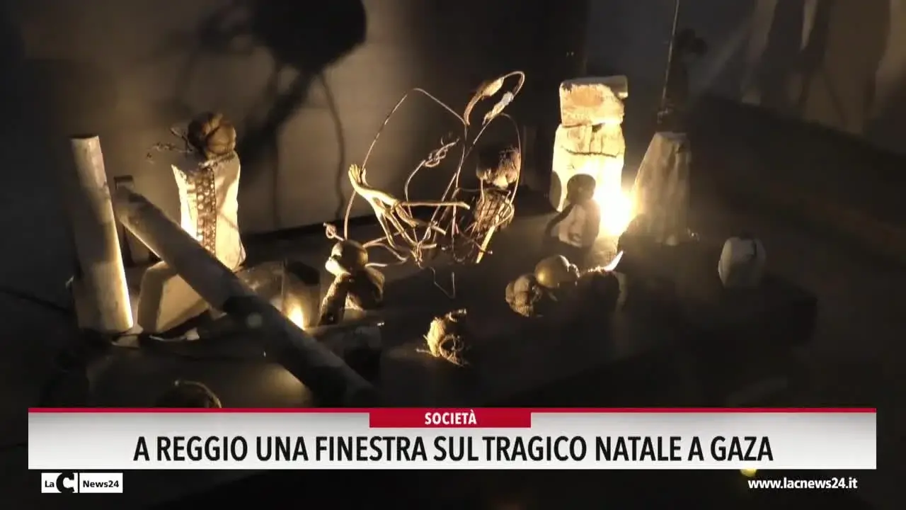 A Reggio una finestra sul tragico Natale a Gaza