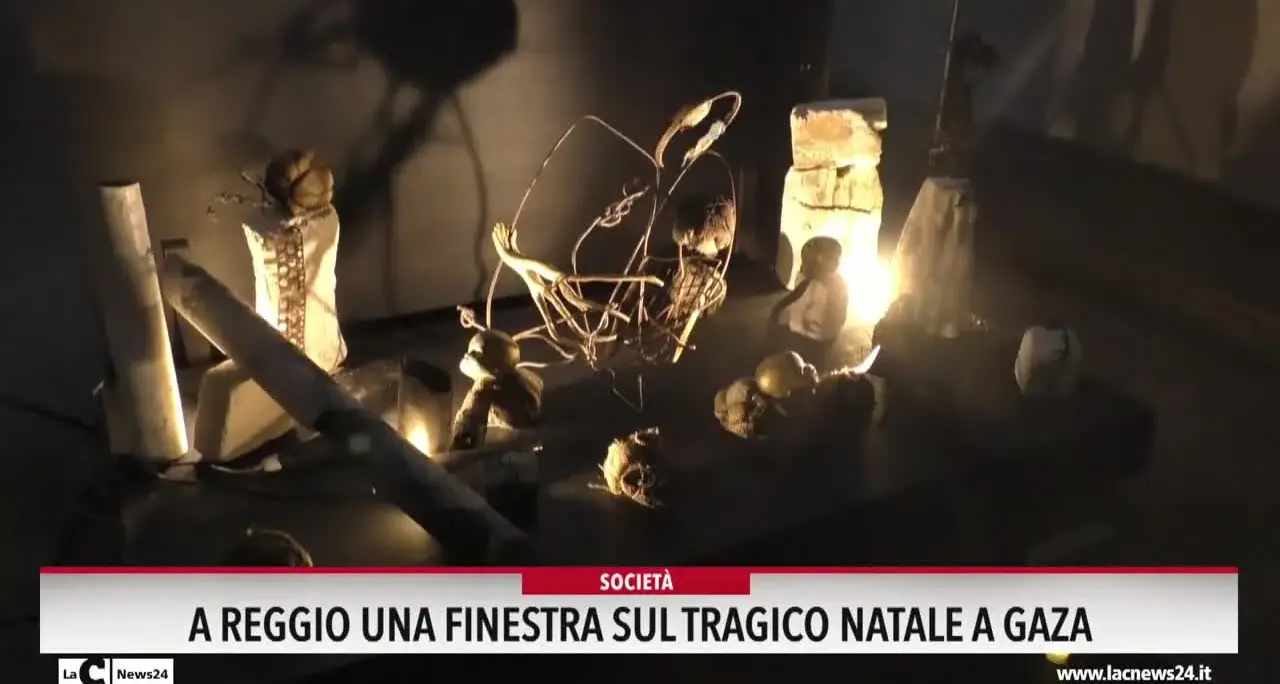 A Reggio una finestra sul tragico Natale a Gaza