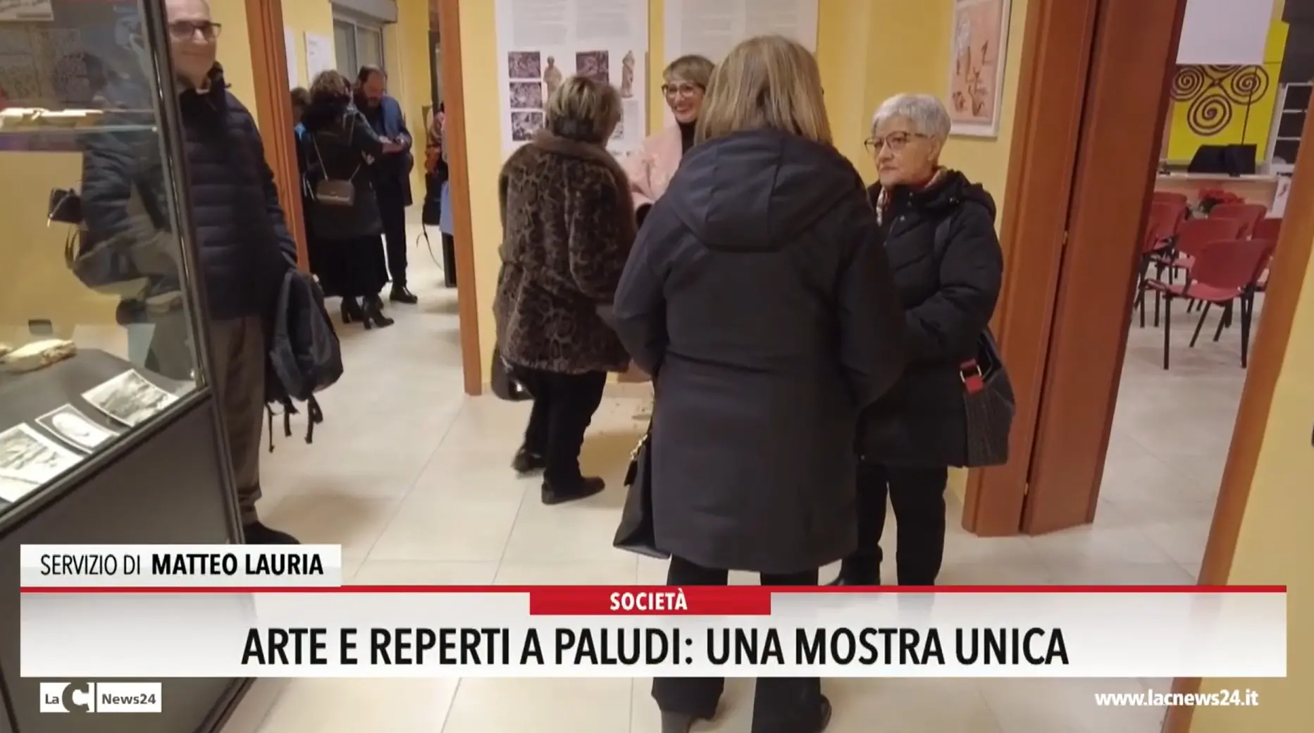 Arte e reperti, a Paludi una mostra unica