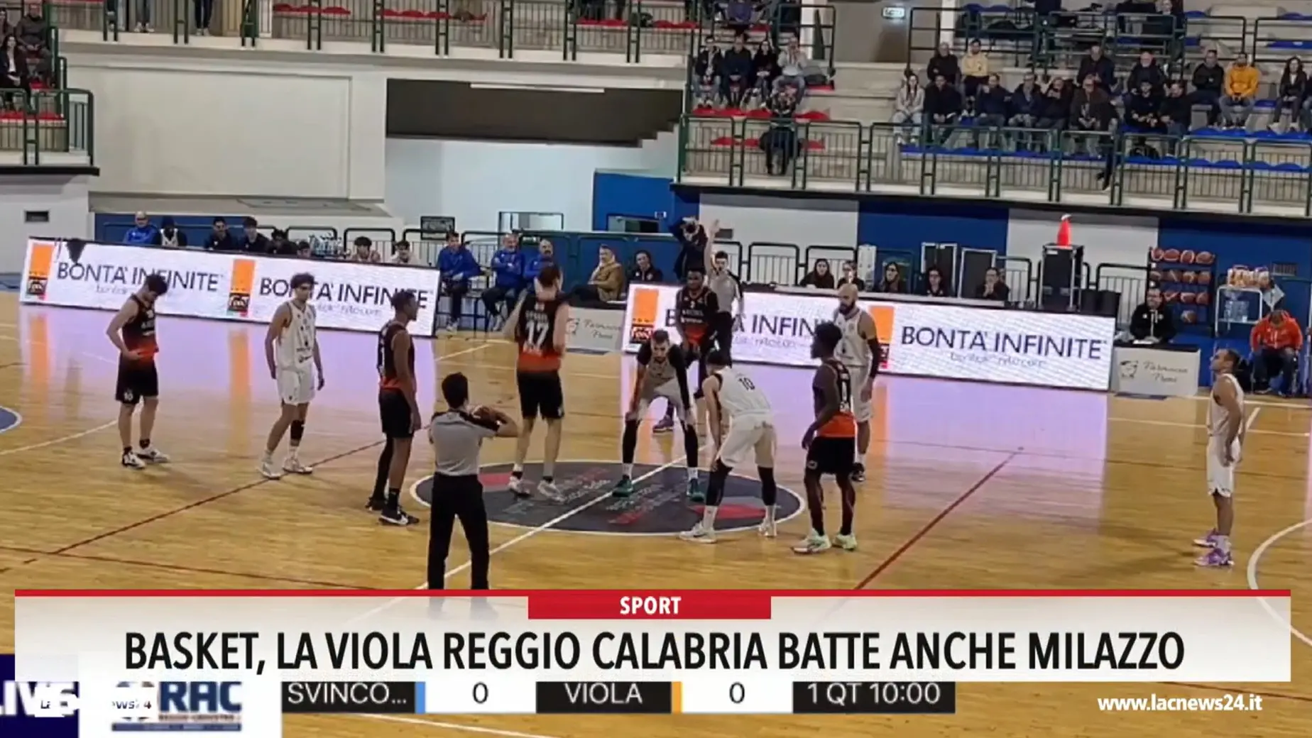 Basket, la Viola Reggio Calabria batte anche Milazzo