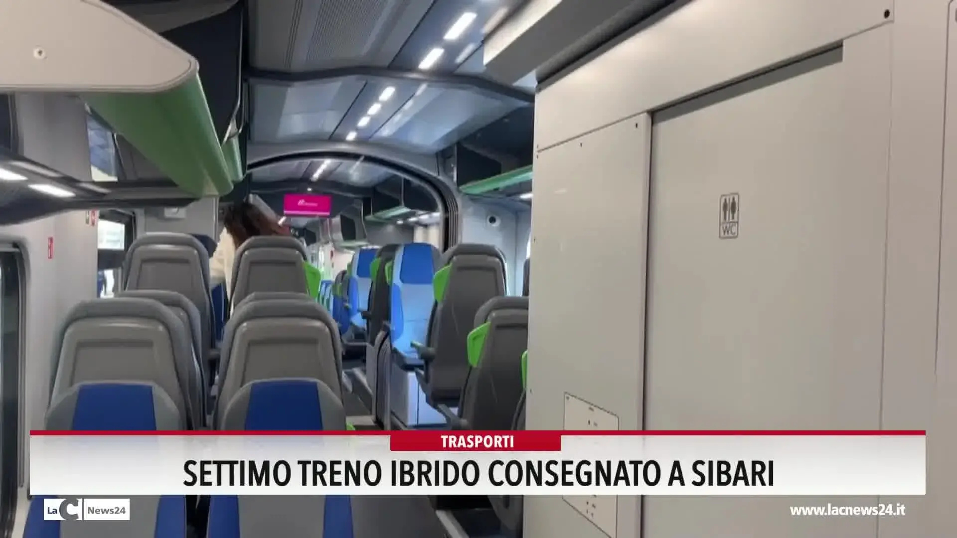 Settimo treno ibrido consegnato a Sibari