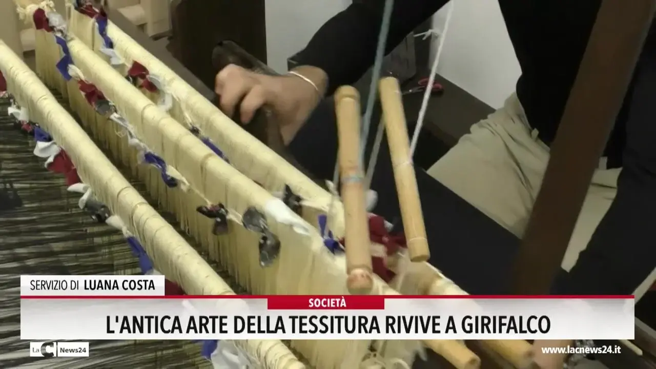 L' antica arte della tessitura rivive a Girifalco