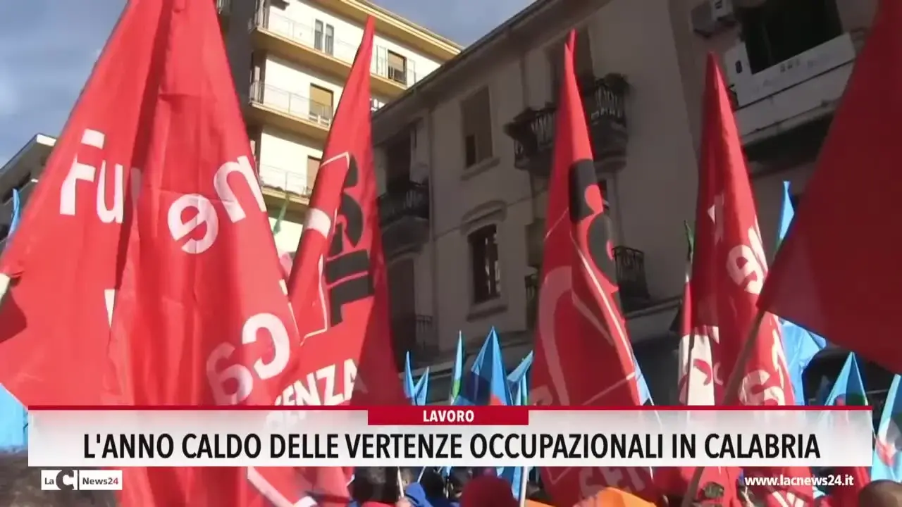 L' anno caldo delle vertenze occupazionali in Calabria