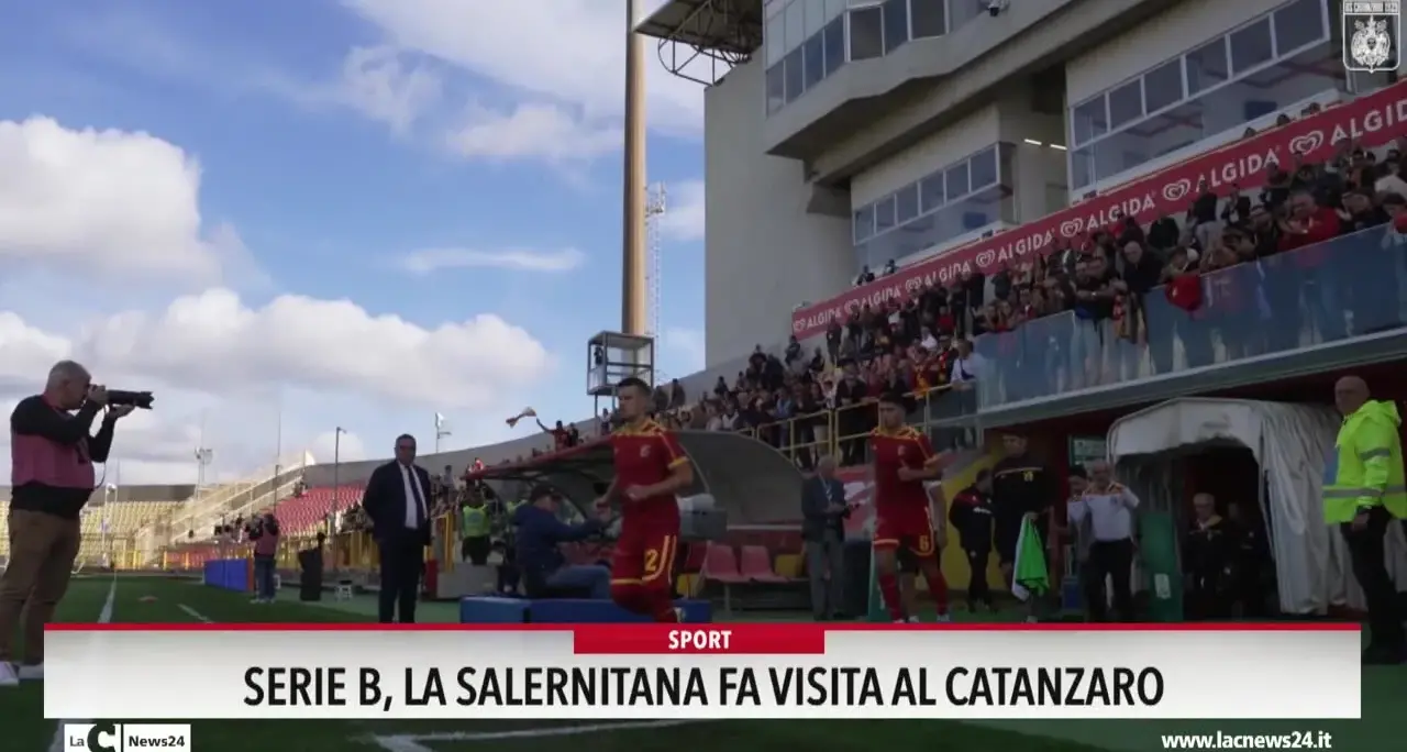 Serie B, la Salernitana fa visita al Catanzaro