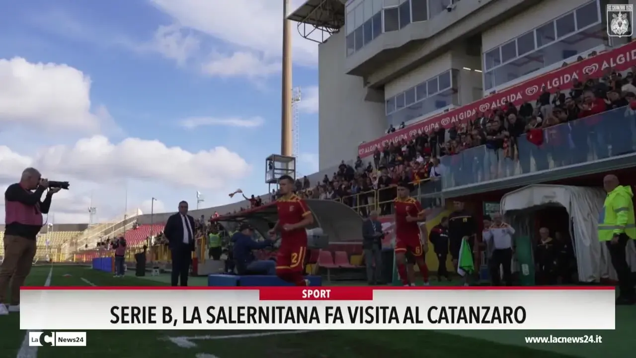 Serie B, la Salernitana fa visita al Catanzaro