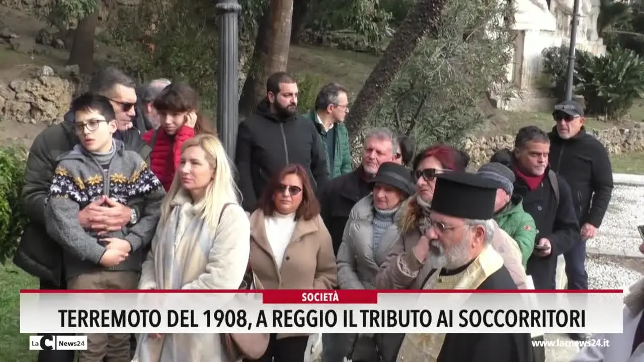 Terremoto del 1908, a Reggio il tributo ai soccorritori