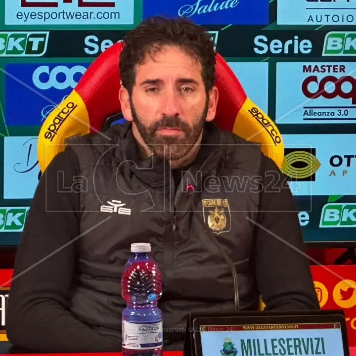 Catanzaro-Salernitana 1-0, Caserta: «Partita importante, orgoglioso dei ragazzi»