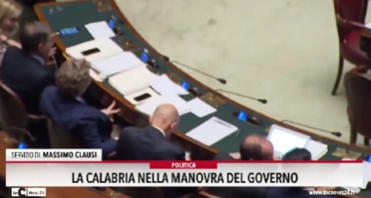 La Calabria nella manovra del governo