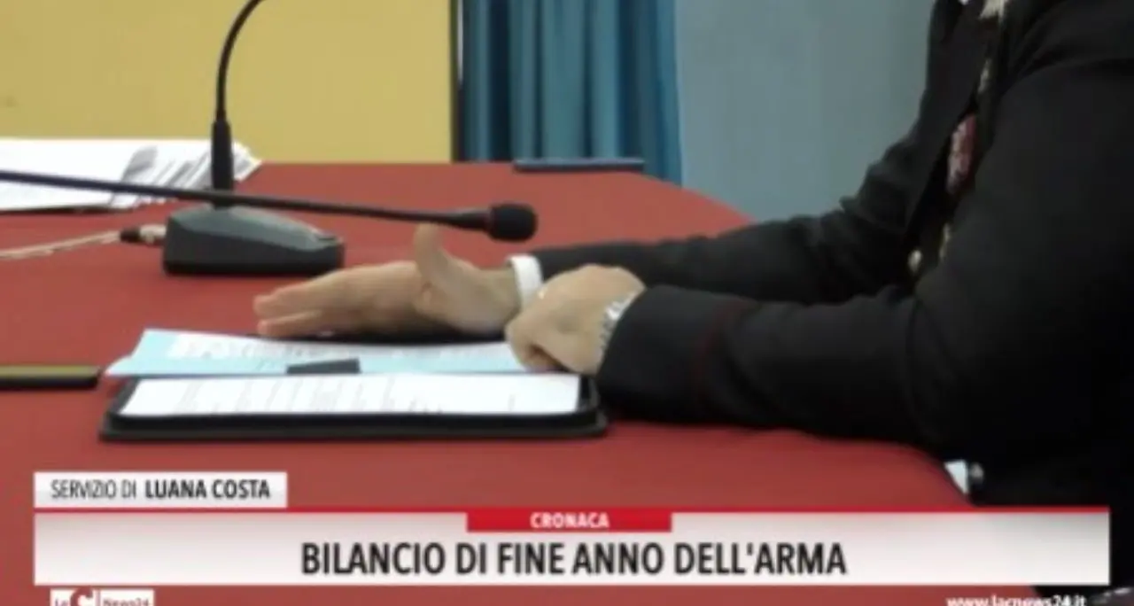 Bilancio di fine anno dell'Arma