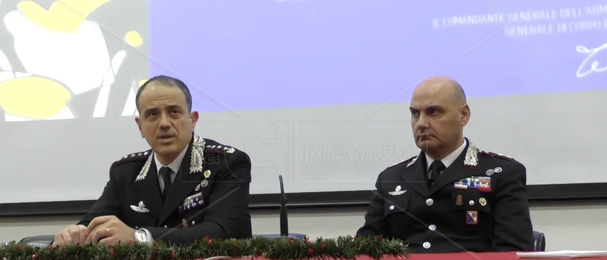 «Sempre al fianco dei più deboli»: il bilancio di fine anno dei carabinieri di Catanzaro e l’impegno per il 2025