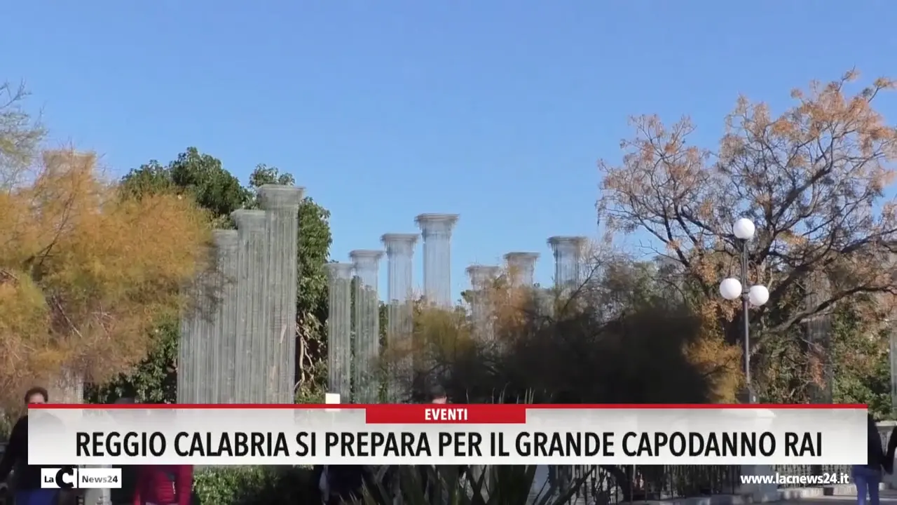 Reggio Calabria si prepara per il grande Capodanno Rai