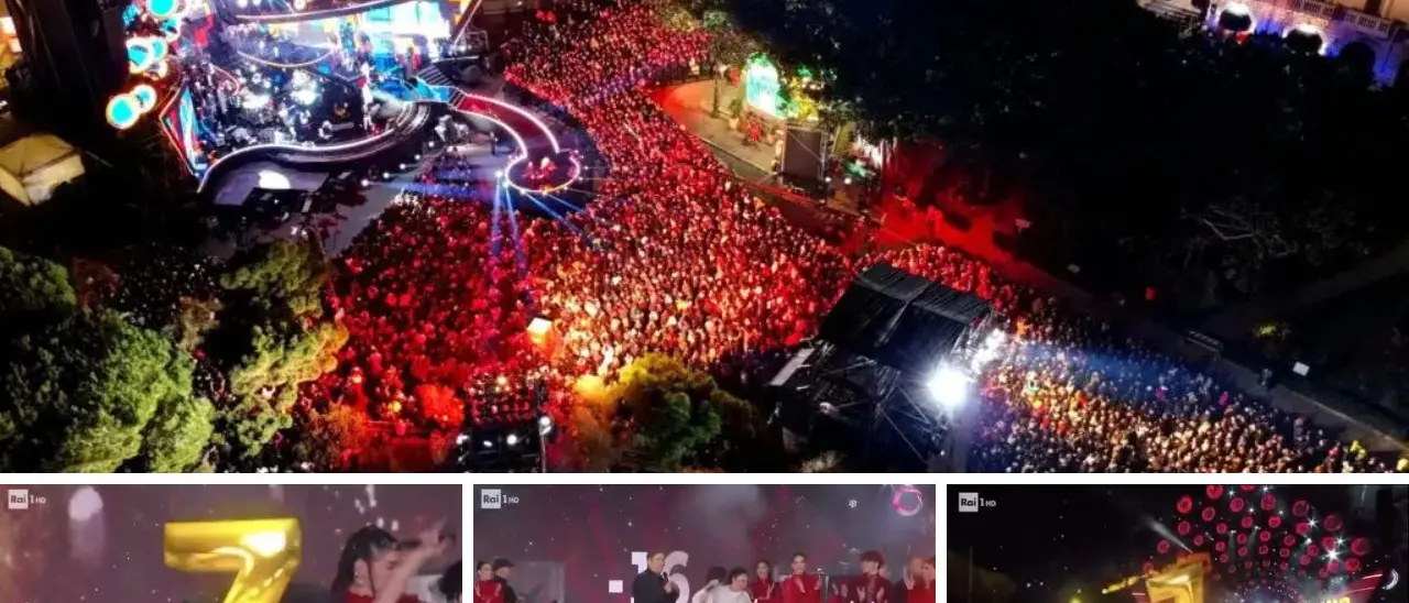 «Teste di c***»: l’insulto di Angelo dei Ricchi e Poveri durante il countdown del Capodanno Rai a Reggio Calabria è già un cult\n