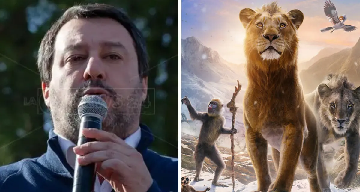 Il re Leone vota per la Lega: Salvini trasforma un ruggito in propaganda e trova fan pronti a credere all’incredibile\n