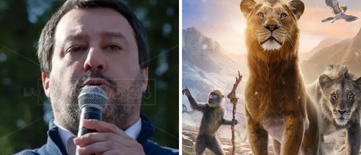 Il re Leone vota per la Lega: Salvini trasforma un ruggito in propaganda e trova fan pronti a credere all’incredibile\n