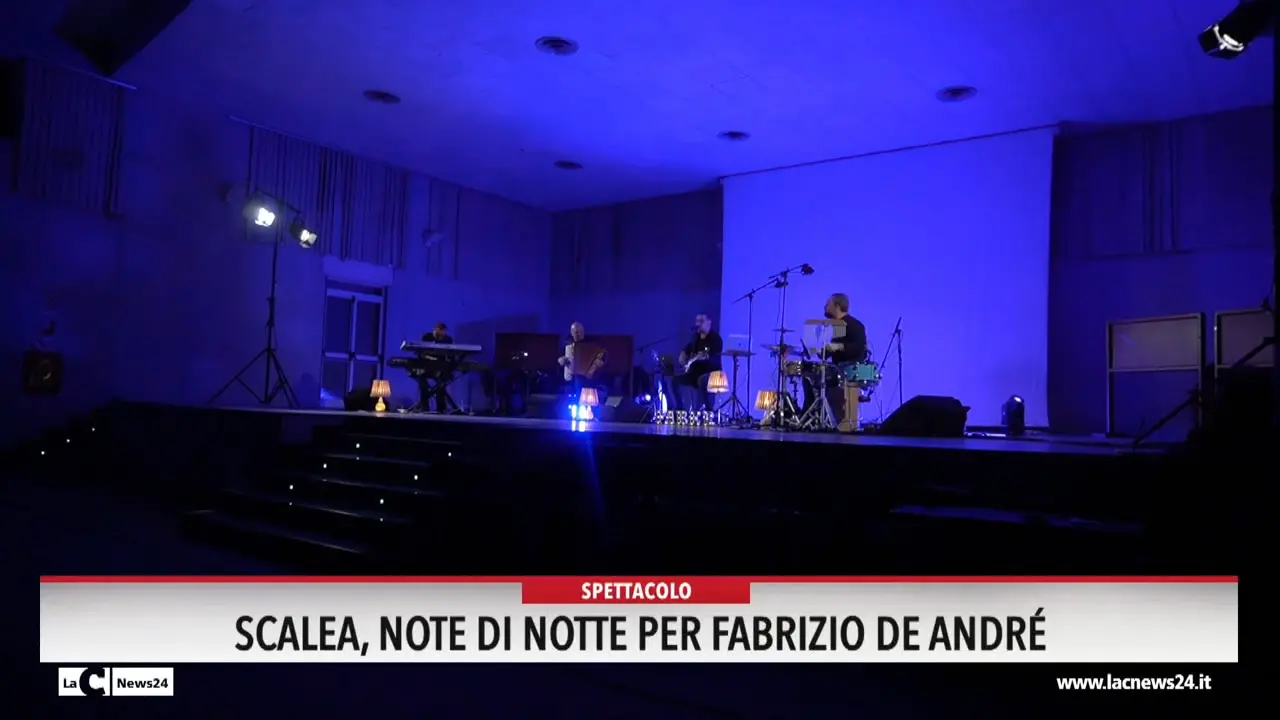 Scalea, Note di notte per Fabrizio De Andrè