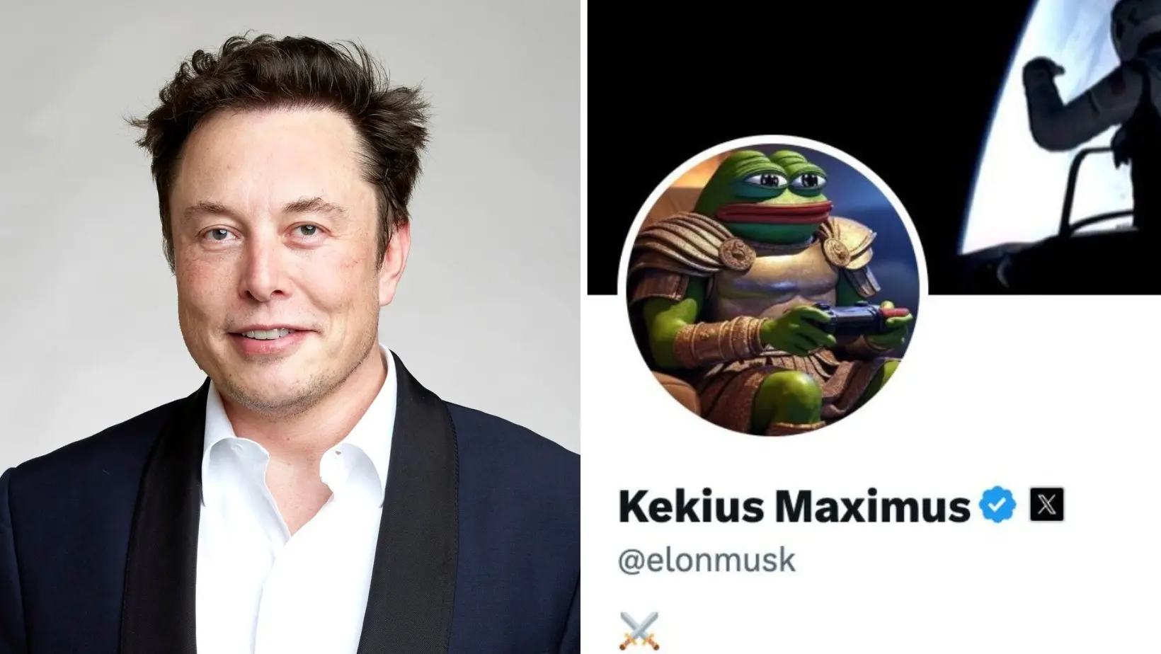 Musk cambia nome e si trasforma in una rana gladiatore: “Kekius Maximus” scuote X con riferimenti a destra, videogiochi e una criptovaluta misteriosa