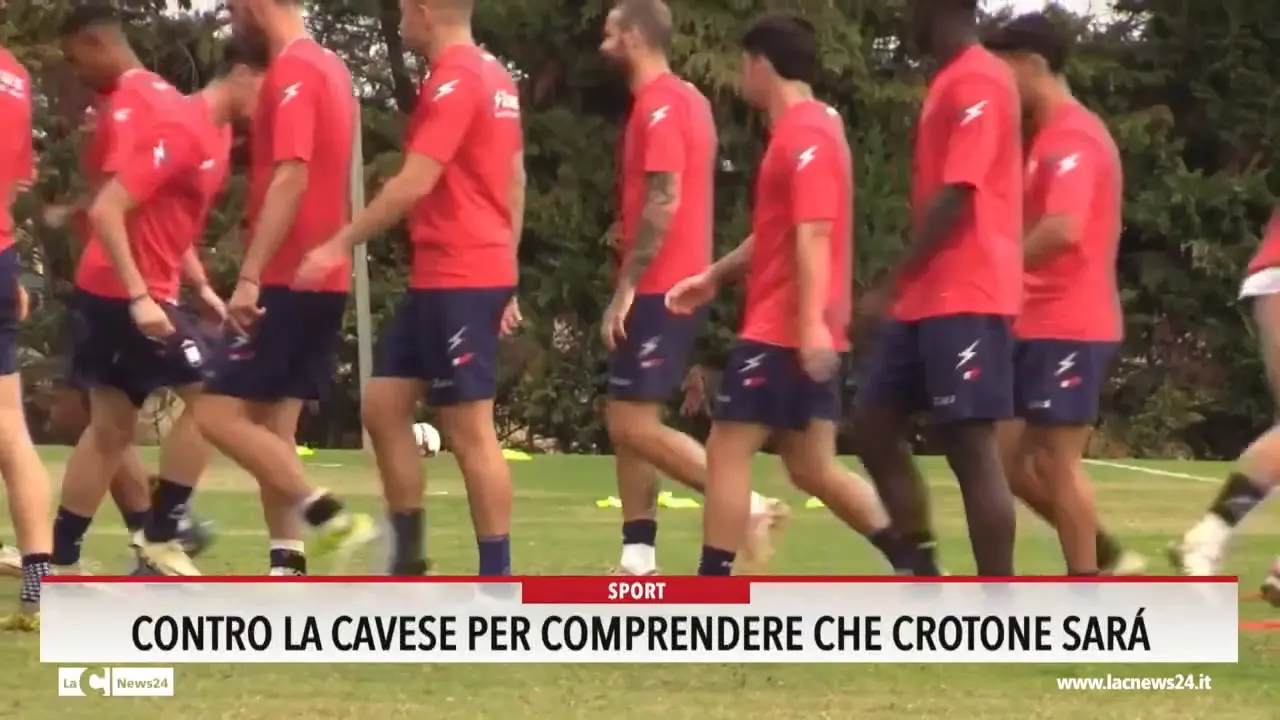 Contro la Cavese per comprendere che Crotone sarà