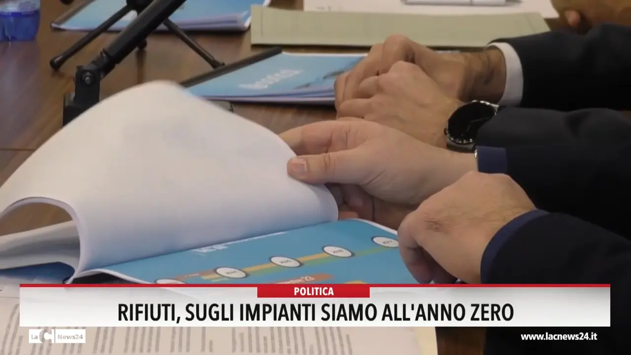 Rifiuti: sugli impianti siamo all'anno zero