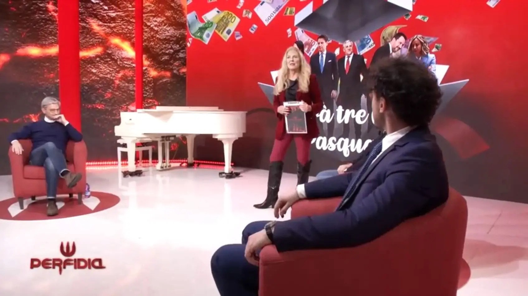 Perfidia scoperchia le bugie dei politici. E il momento del confessionale scatena lo scontro\u00A0in studio\n