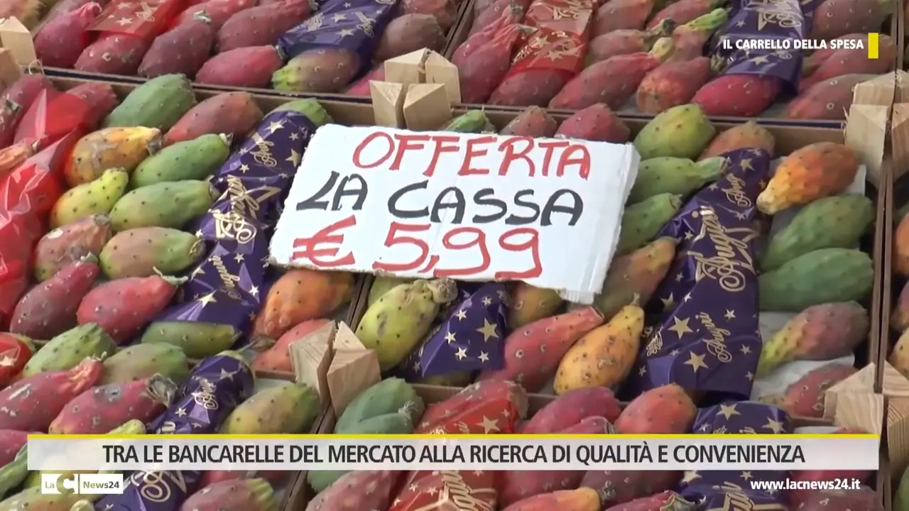 Il carrello della spesa - Tra le bancarelle del mercato alla ricerca di qualità e convenienza