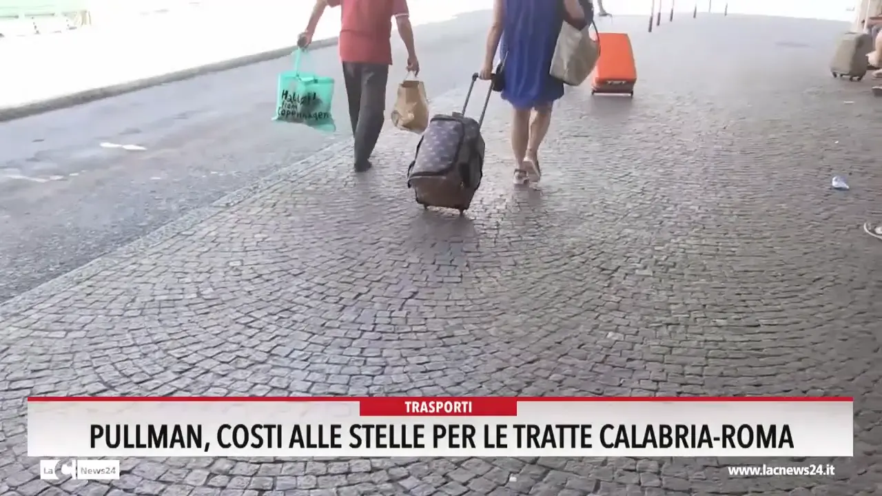 Pullman, costi alle stelle per le tratte Calabria-Roma