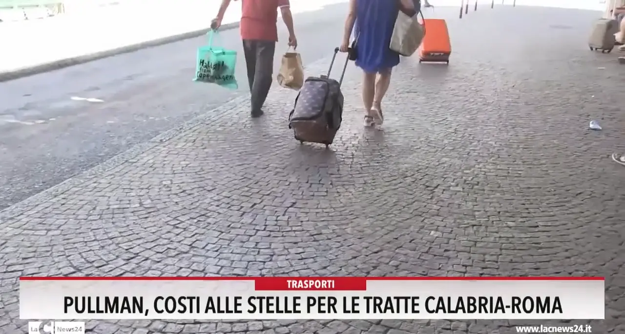 Pullman, costi alle stelle per le tratte Calabria-Roma