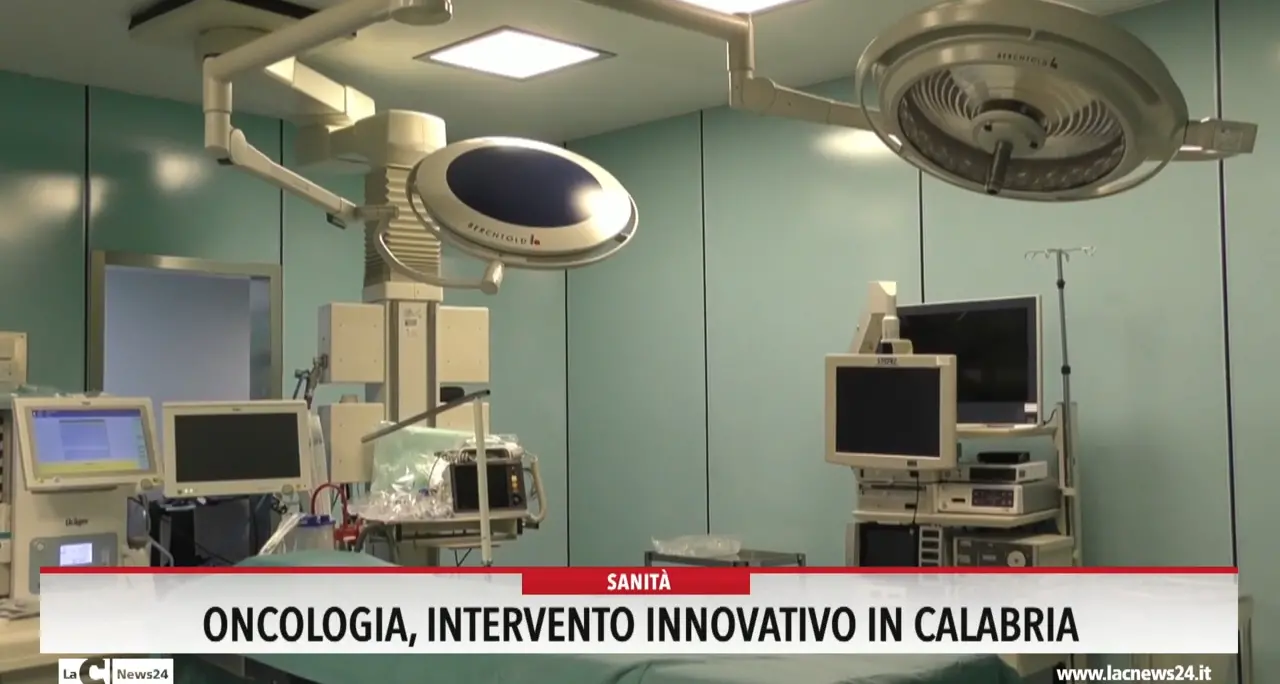 Oncologia, intervento innovativo in Calabria