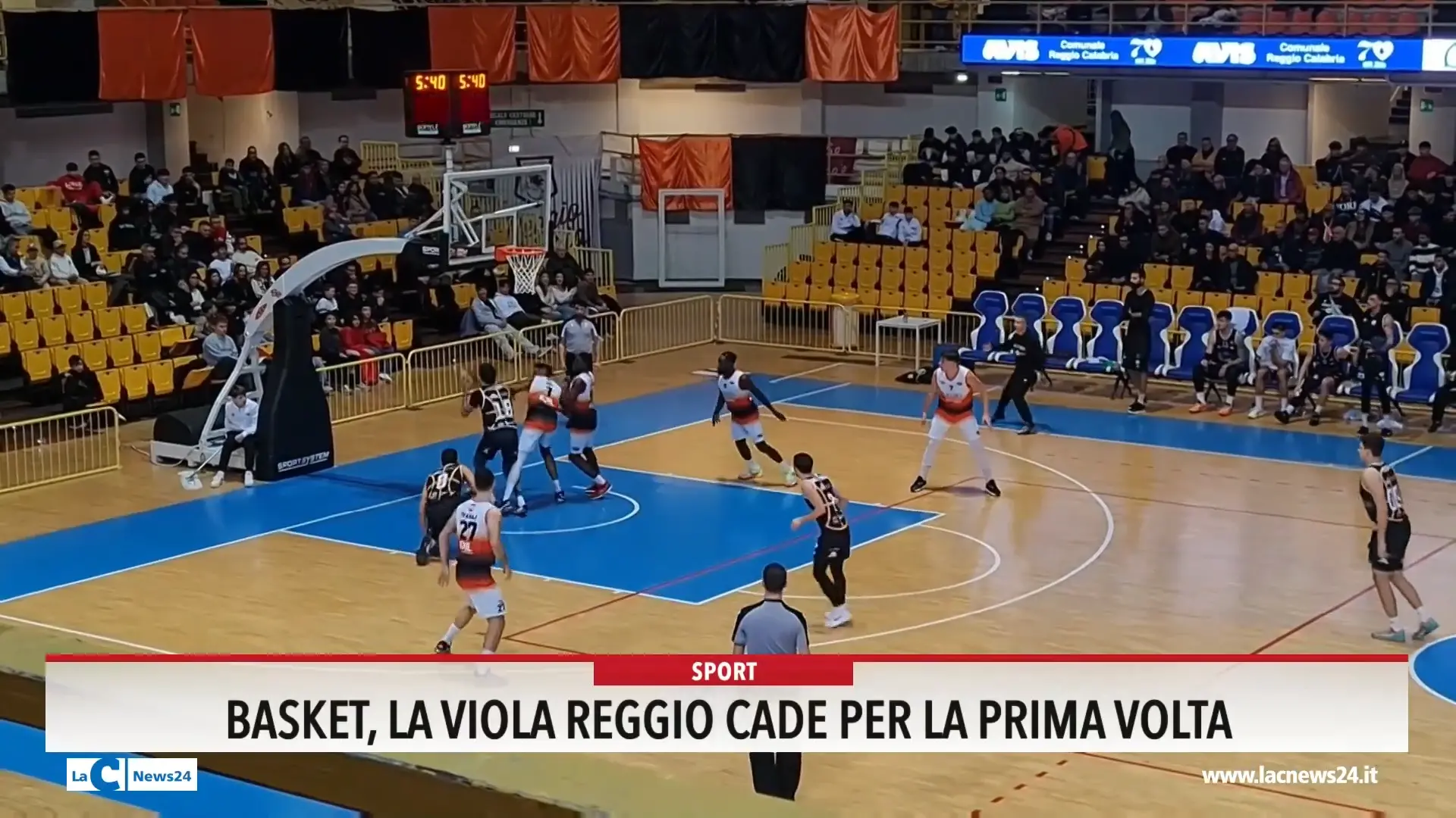 Basket, la Viola Reggio cade per la prima volta