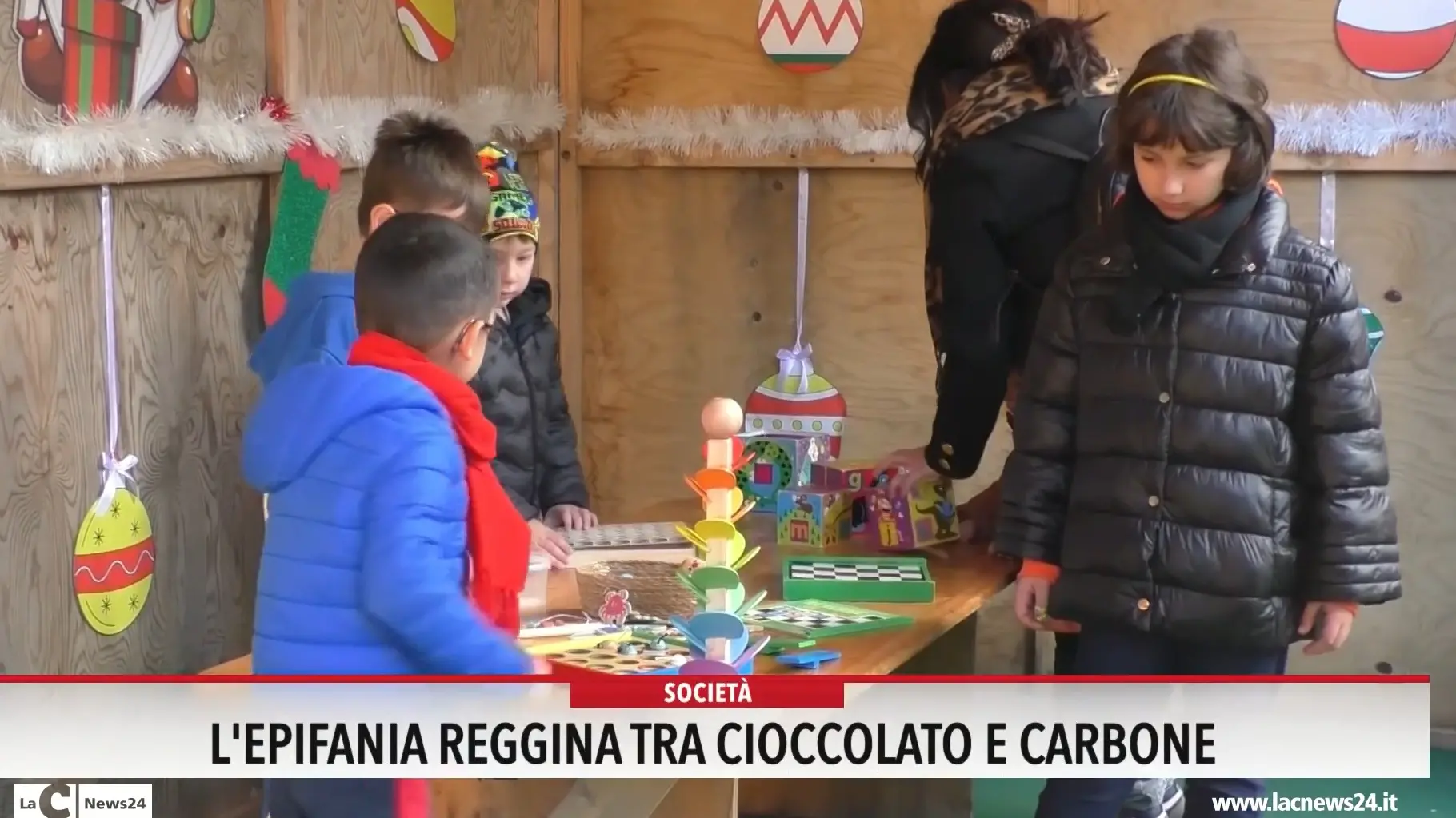 L'Epifania reggina tra cioccolato e carbone