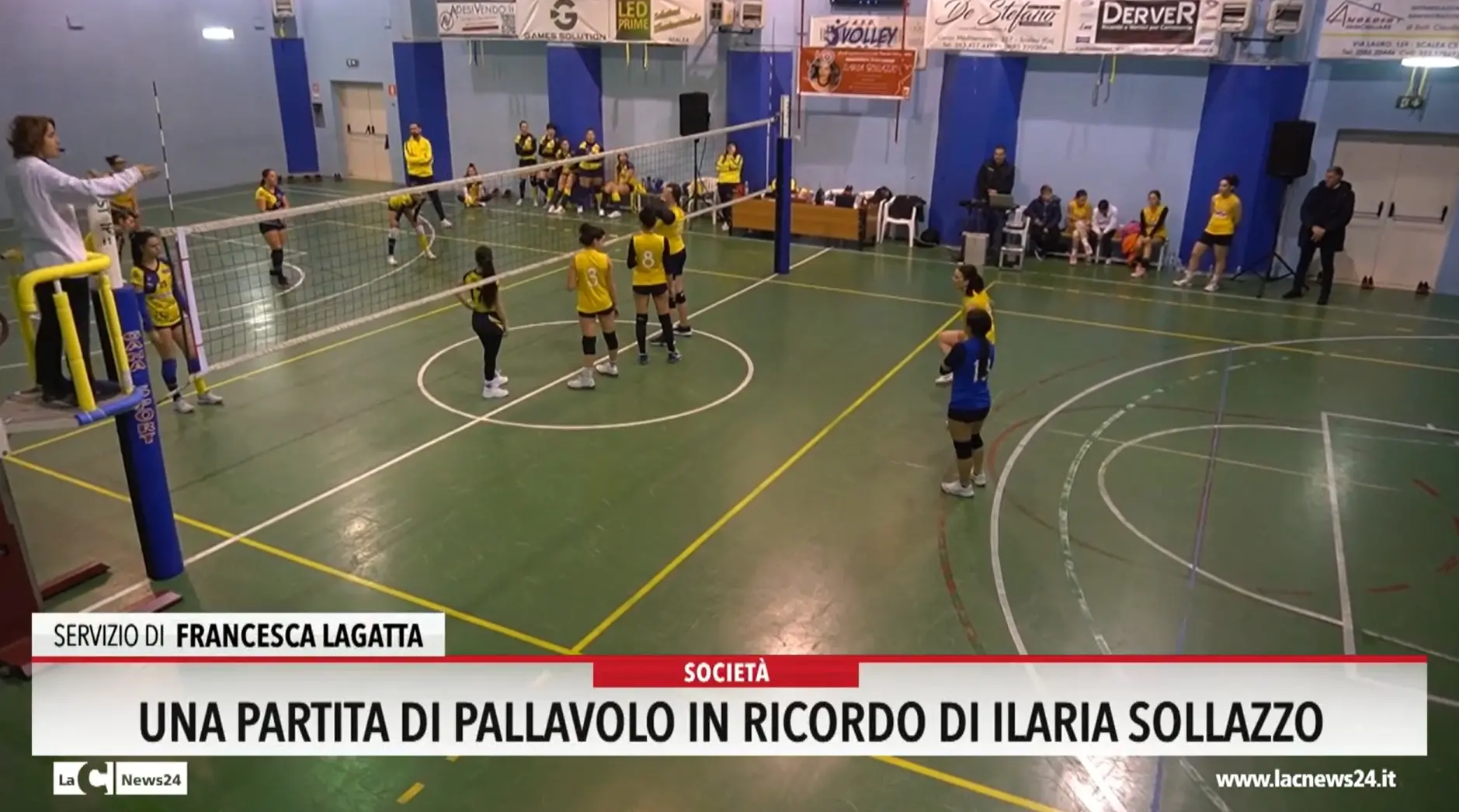 Una partita di pallavolo in ricordo di Ilaria Sollazzo