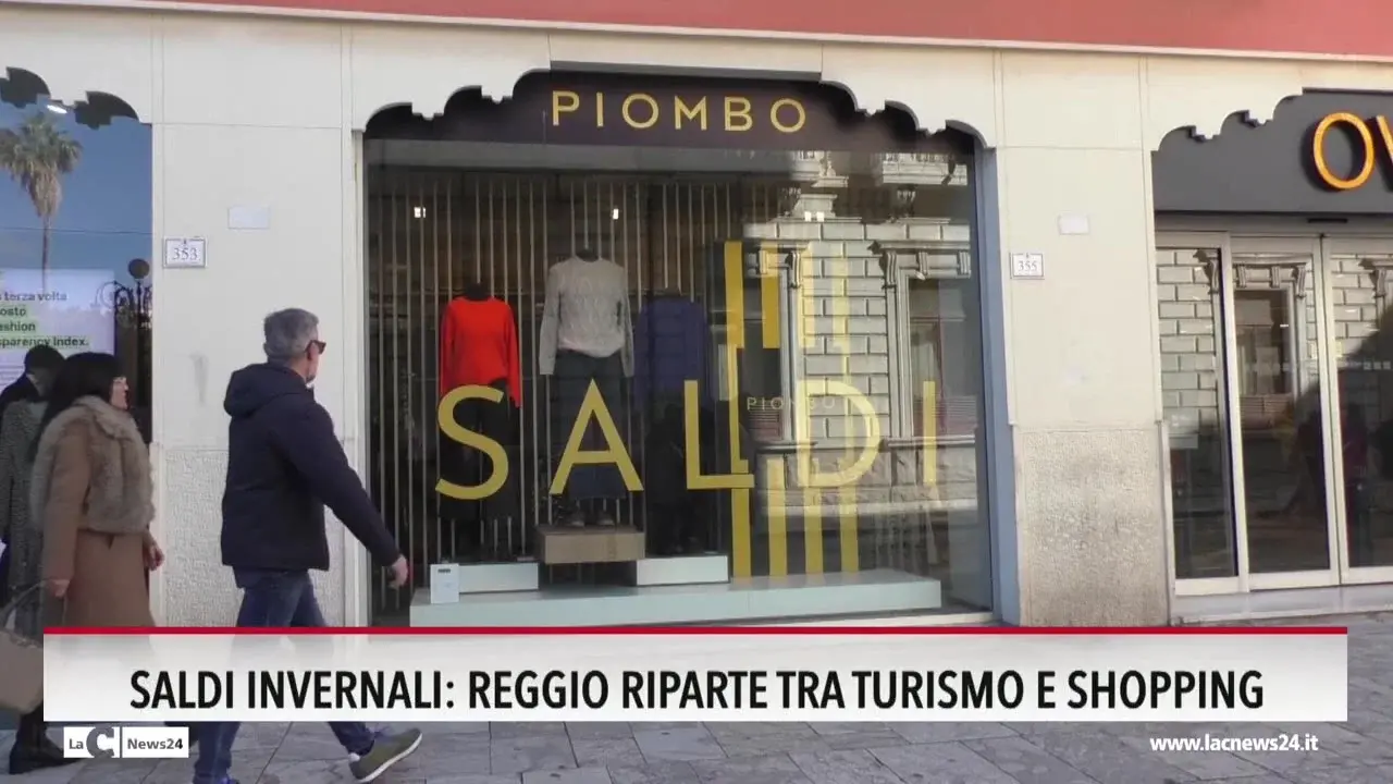 Saldi invernali, Reggio riparte tra turismo e shopping