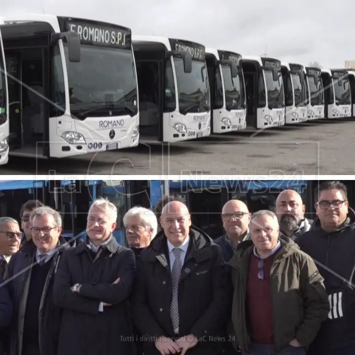 Crotone, 30 autobus ibridi consegnati dalla Regione\u00A0alle Autolinee Romano:\u00A0sostituiranno la flotta\u00A0del\u00A0trasporto pubblico locale\n