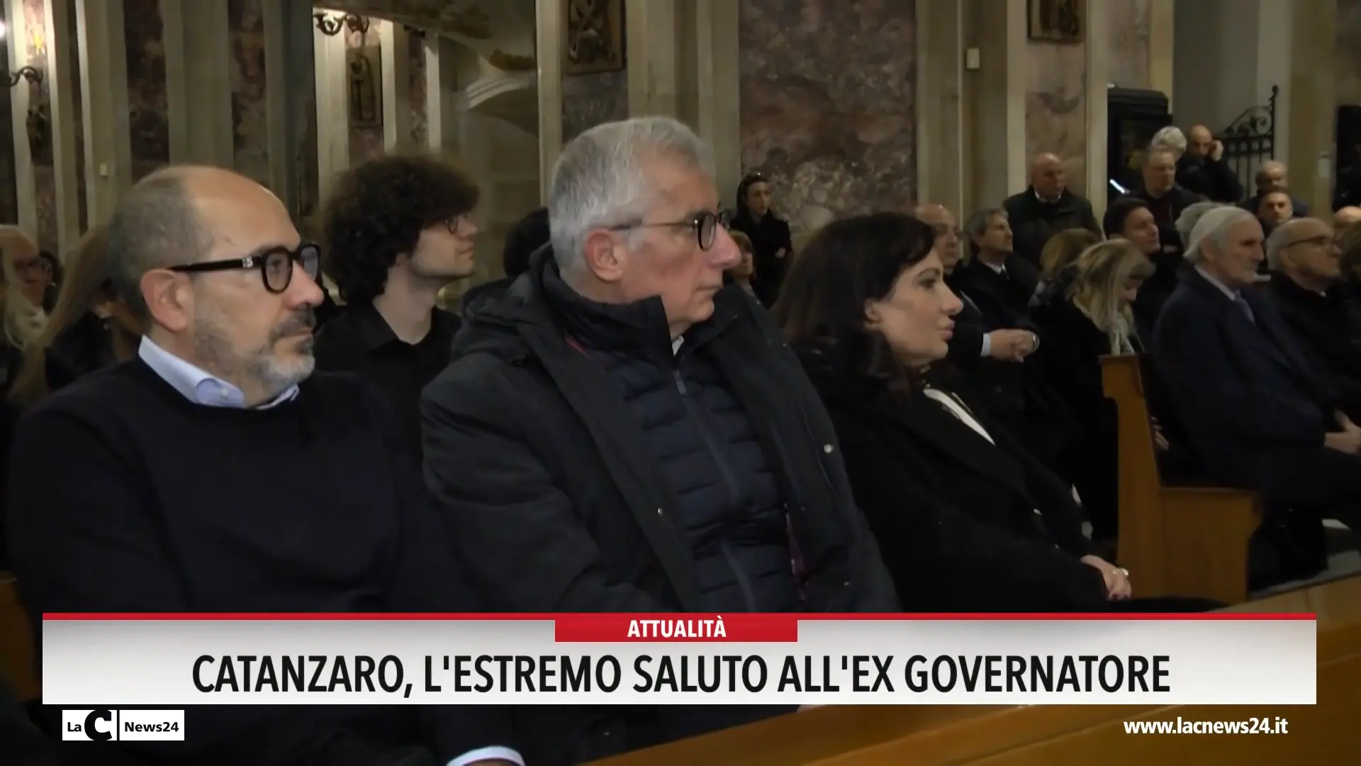 Catanzaro, l'estremo saluto all'ex governatore