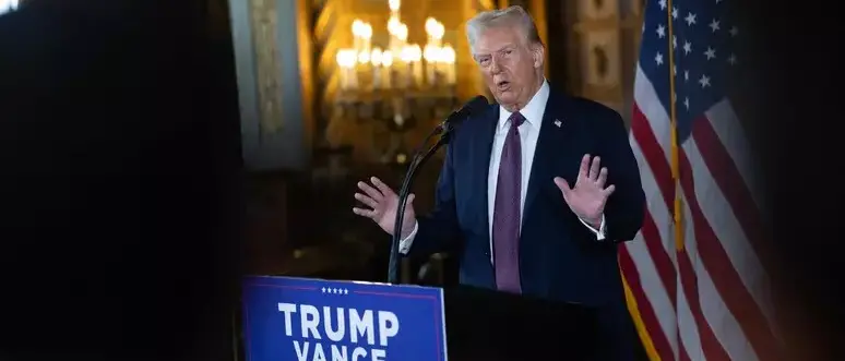 Parte il Risiko di Trump: «Potrei usare la forza a Panama e in Groenlandia». E minaccia «l’inferno a Gaza»\n