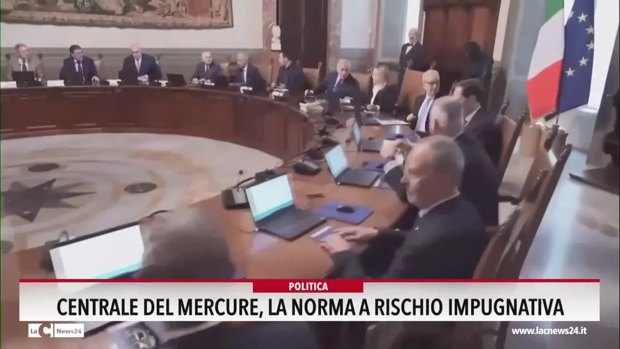 Centrale del Mercure, la norma a rischio impugnativa