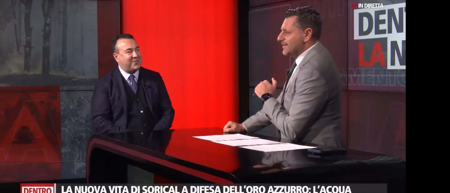 «I nostri clienti saranno i calabresi e non più i Comuni»: la nuova sfida di Sorical secondo l’amministratore unico\u00A0Calabretta\n