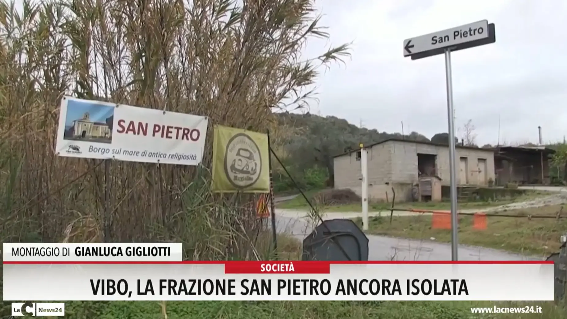 Vibo, la frazione San Pietro ancora isolata