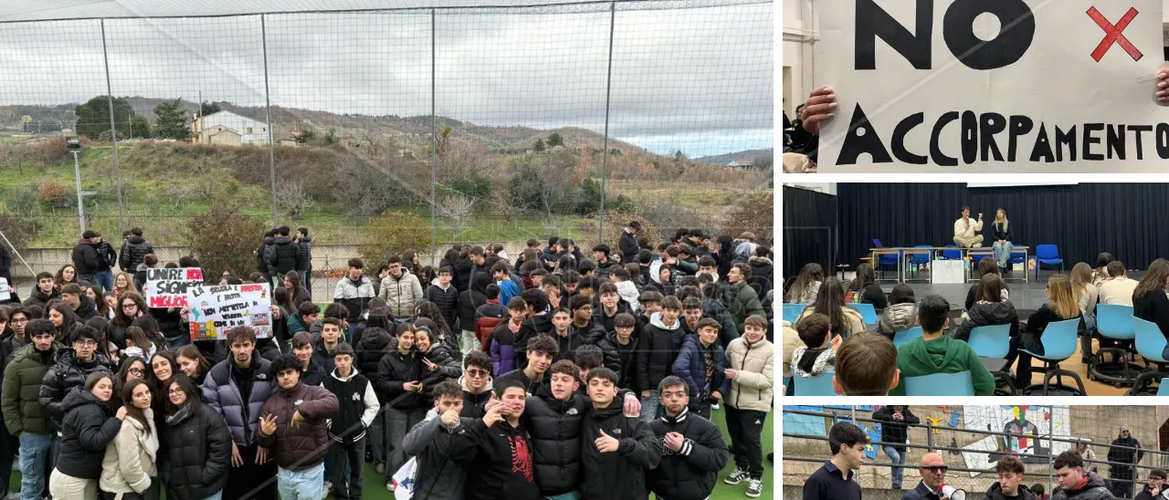 Acri, gli studenti contestano (ancora) l’accorpamento di tre scuole: «Ingiusto e insensato»