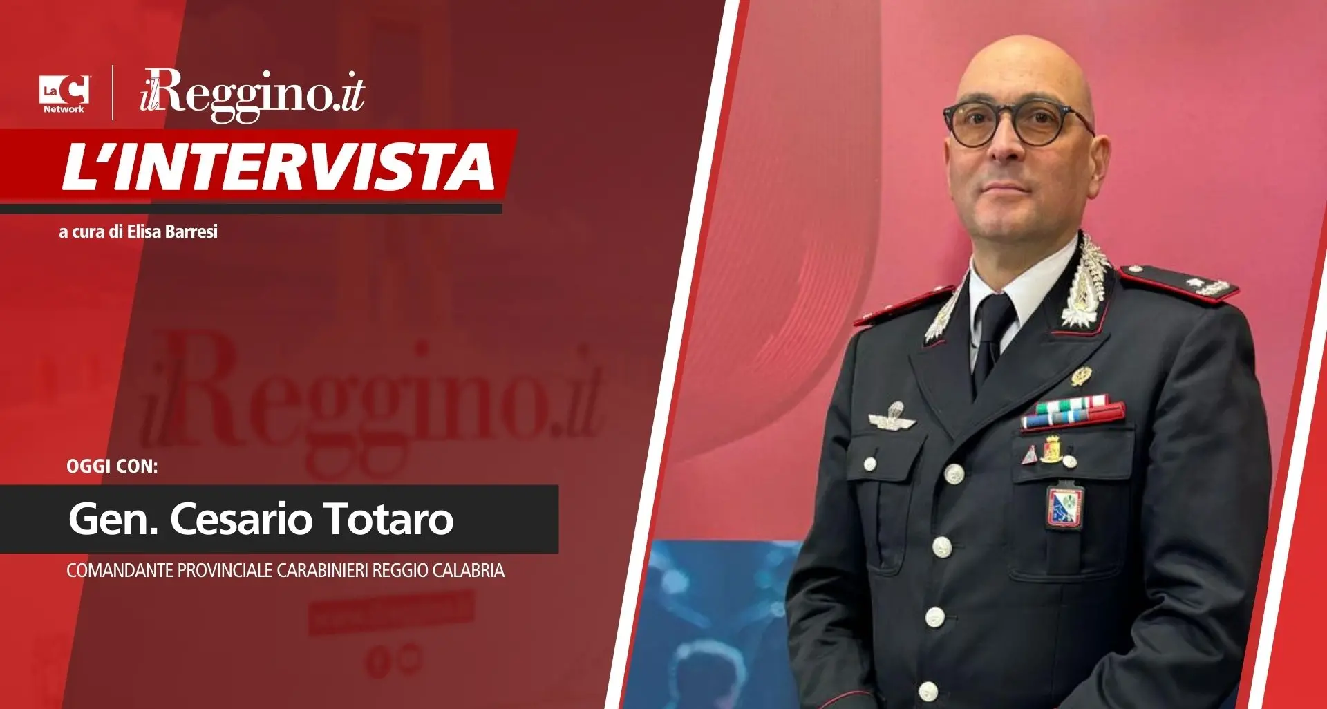 Reggio, il comandante provinciale dei carabinieri Totaro: «Combattiamo la ‘ndrangheta partendo dai giovani»