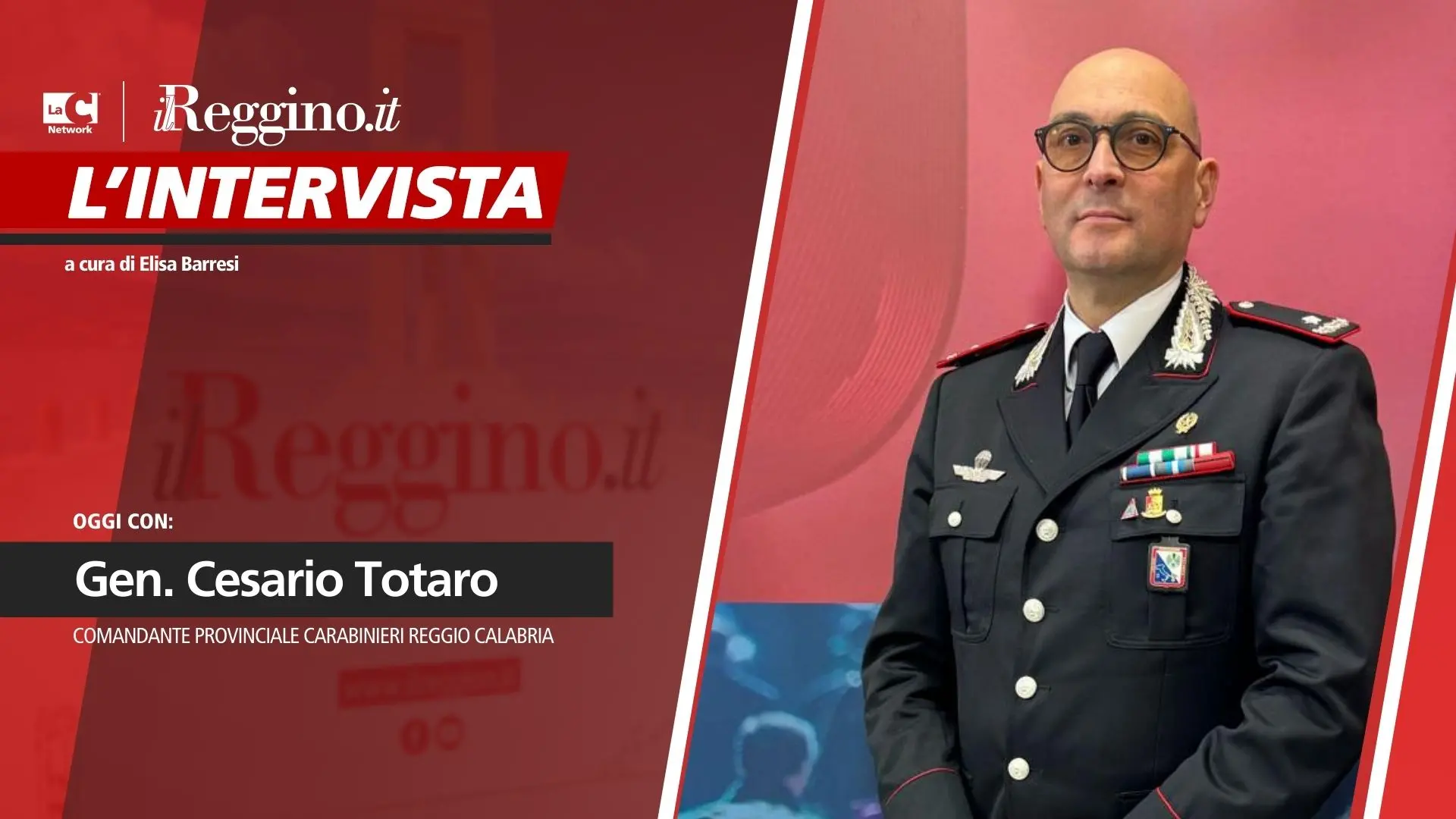 Reggio, il comandante provinciale dei carabinieri Totaro: «Combattiamo la ‘ndrangheta partendo dai giovani»