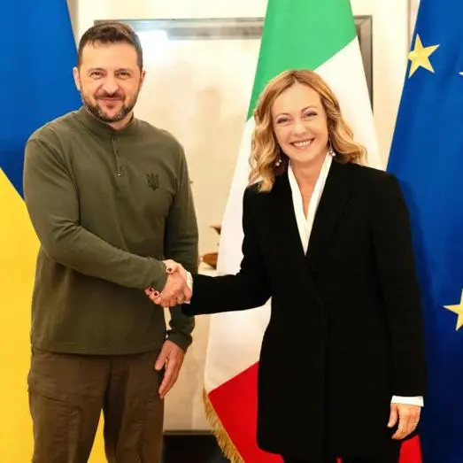 Meloni riceve Zelensky: «Dall’Italia sostegno a 360 gradi all’Ucraina»