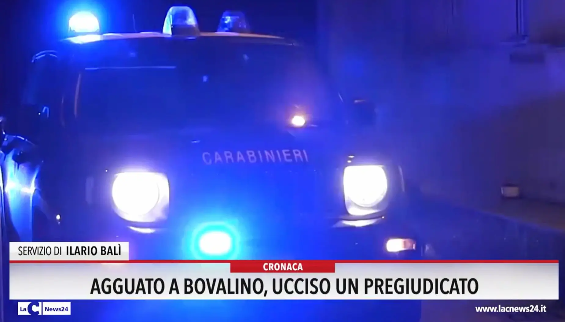 Agguato a Bovalino, ucciso un pregiudicato