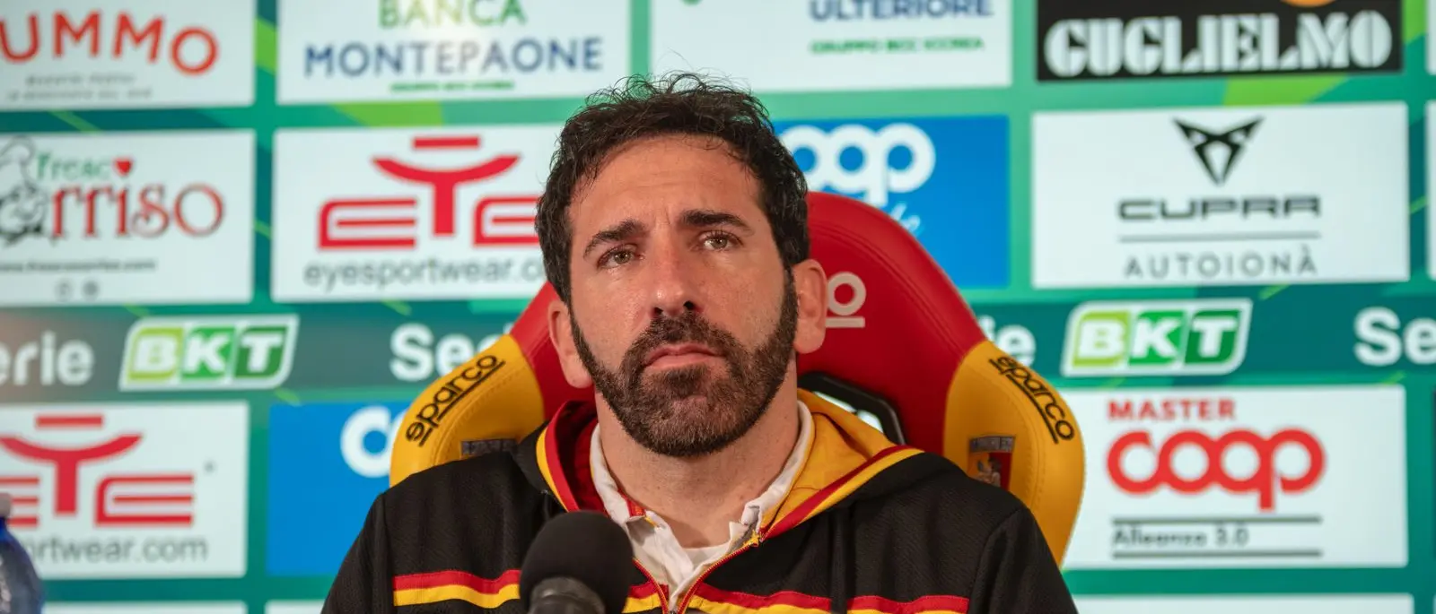 Sudtirol-Catanzaro, Caserta: «La prima gara dopo la sosta è sempre complicata». E poi: «Da domani inizia un nuovo campionato»