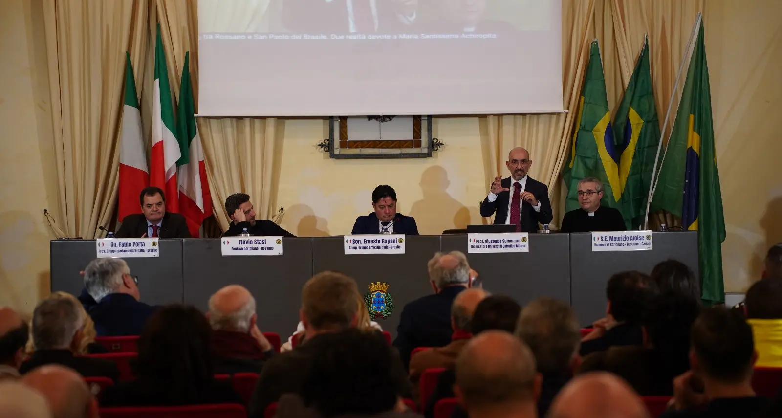 Rossano e San Paolo del Brasile unite dalla fede: proposto un gemellaggio tra le due città